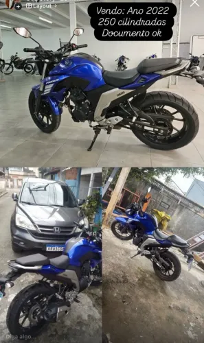 Vendo moto Fz25 250 Fazer flex