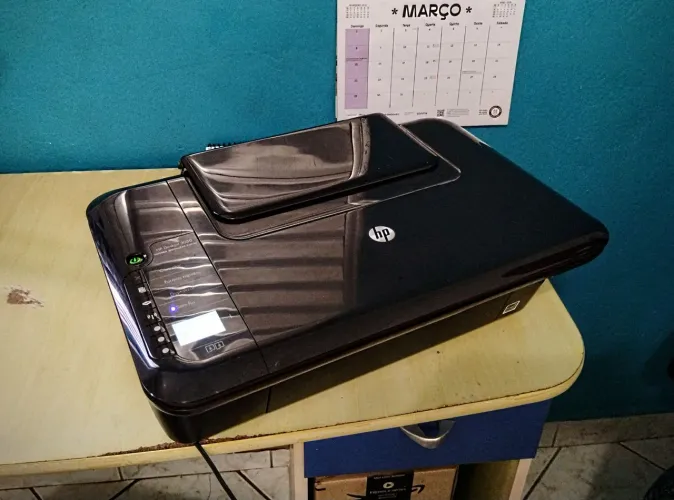 Impressora Multifuncional HP Deskjet 3050 - Wi-Fi / Scanner / Cópia (Bivolt)