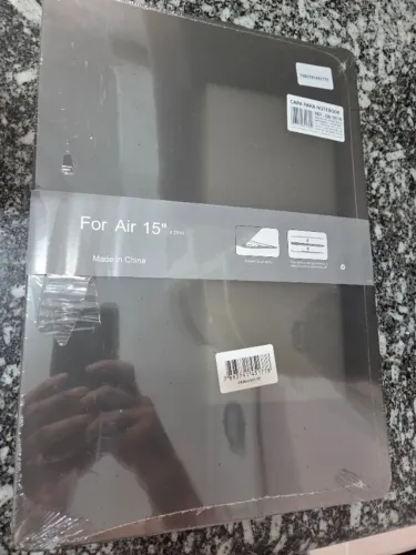 Capa Case P/ Macbook Air 15 A3241 M4 Cinza Fosco