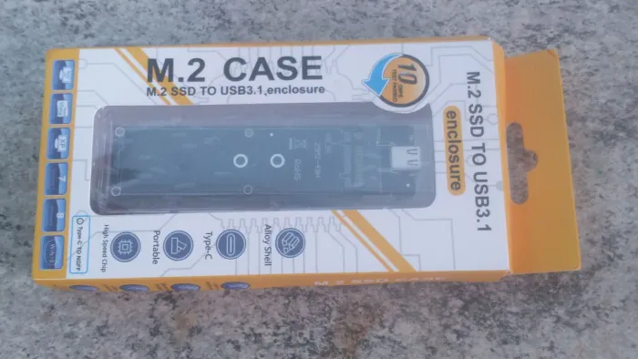 Case para SSD M2 NGFF USB 3.1