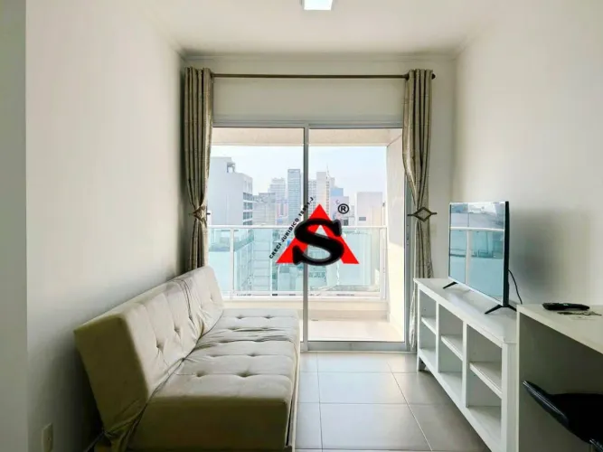 Apartamento com 1 dormitório para alugar, 46 m² por R$ 4.311,50/mês - Bela Vista - São Pau