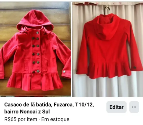 T10/12, casaco de lã batida, Fuzarca