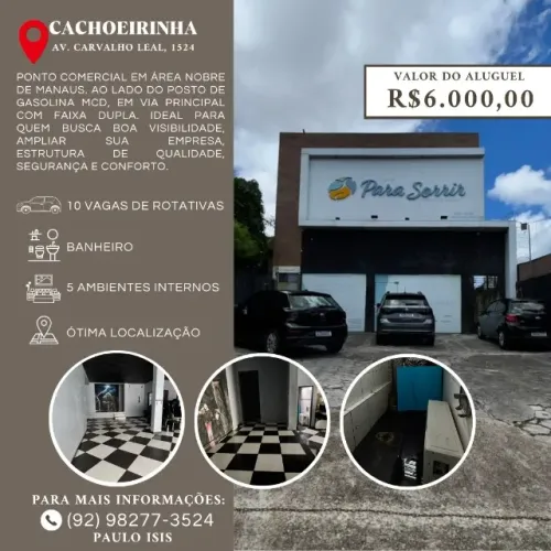 PONTO COMERCIAL CACHOEIRINHA - ALUGUEL