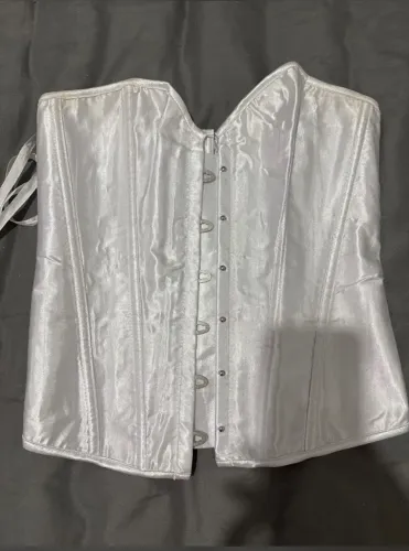 Corset Espartilho Branco