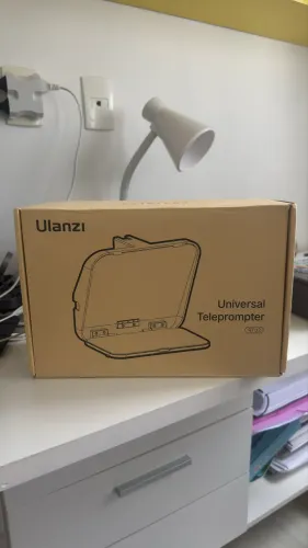 Ulanzi RT02 Universal Teleprompter Prompter DSLR Câmera Smartphone Tablet 