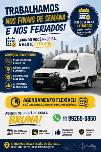 FRETES E CARRETO PEQUENOS