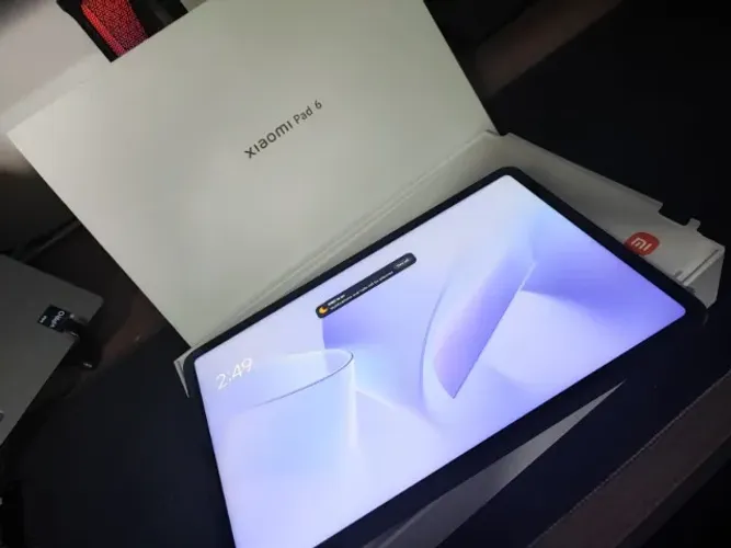 Tablet XIAOMI PAD 6 na caixa PERFEITO + Kit RGB + Capa