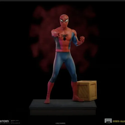 Homem Aranha `60s - Animated Series Deluxe - Art Scale 1/10 - Iron Studios