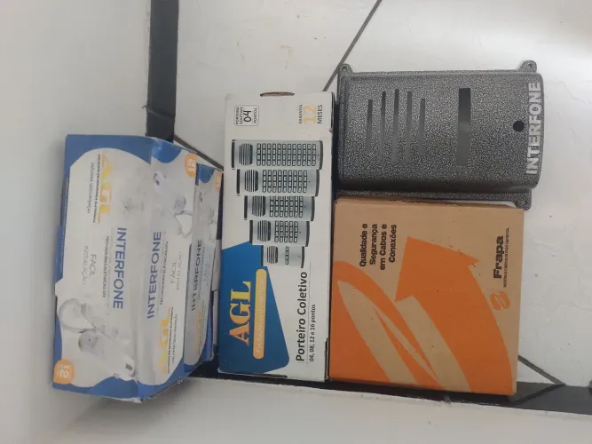 Interfone AGL 4 pontos Novo