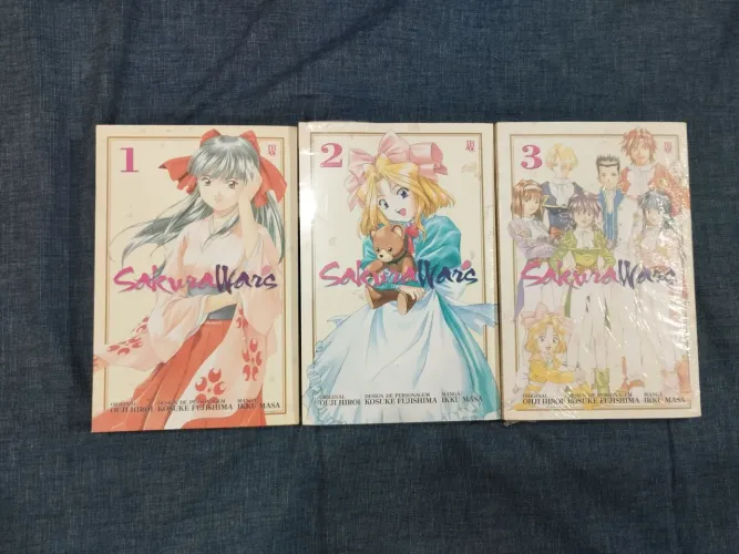 Coleção Sakura Wars mangá jbc