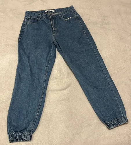 Calça jogger jeans clara