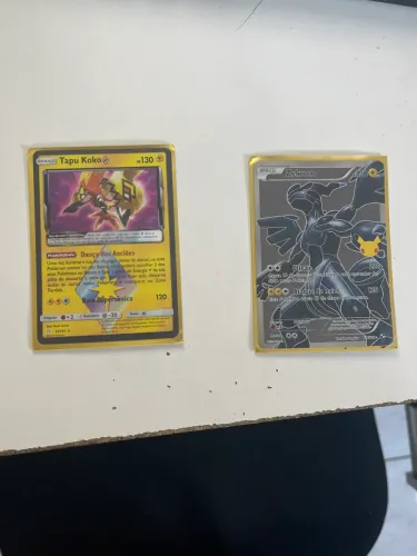 Zekrom é tapu koko Edition 25 anos pikachu  