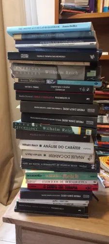 Livros de psicanálise e terapia corporal