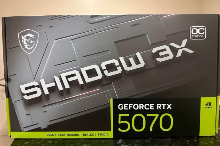 RTX 5070 MSI Triple Fan - NF e Garantia - Aceito Troca