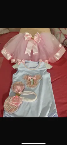 Roupa minnie tamanho 1 ano