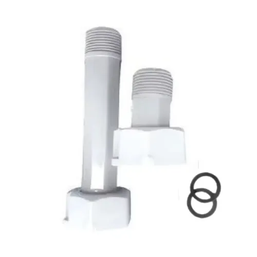 Kit Pvc Para Hidrometro 3/4 Porca Com Inserto De Latão