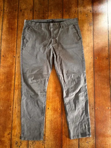 Calça Masculina Sarja Chumbo London