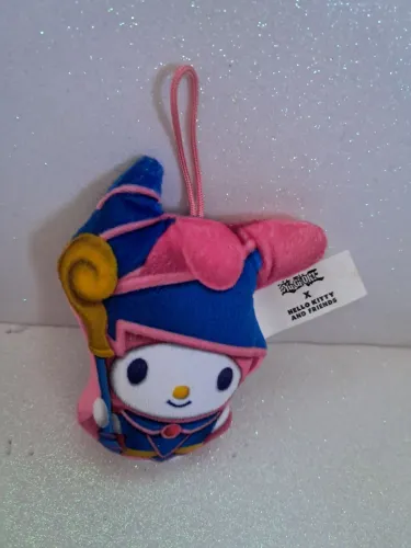 Pelúcia miniatura My Melody (Hello Kitty) Yu-Gi-Oh 