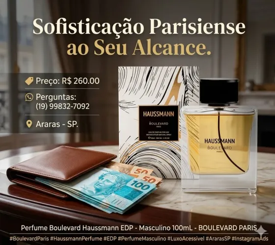 Perfume Hausmann boulevard