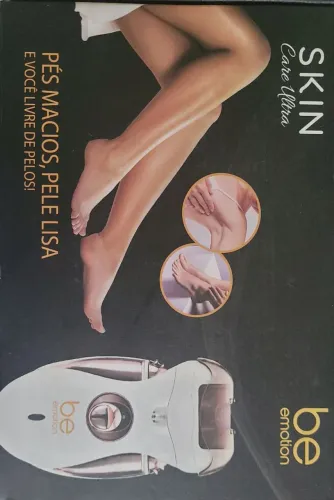 Aparelho removedor de pelos e calosidades be motion skin care ultra