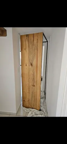 Mesa de escritório industrial com 2.20m