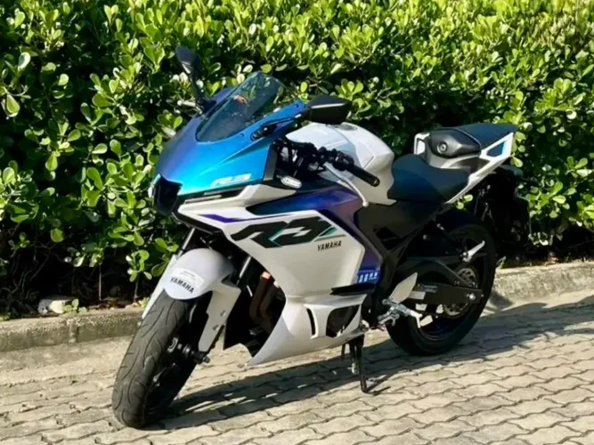 Yamaha R3 ABS Connected 2026 (Branca) - Único Dono - NA GARANTIA DE FÁBRICA