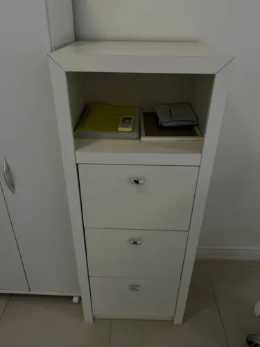 Arquivo para pasta suspensa com 3 gavetas - ideal para consultório