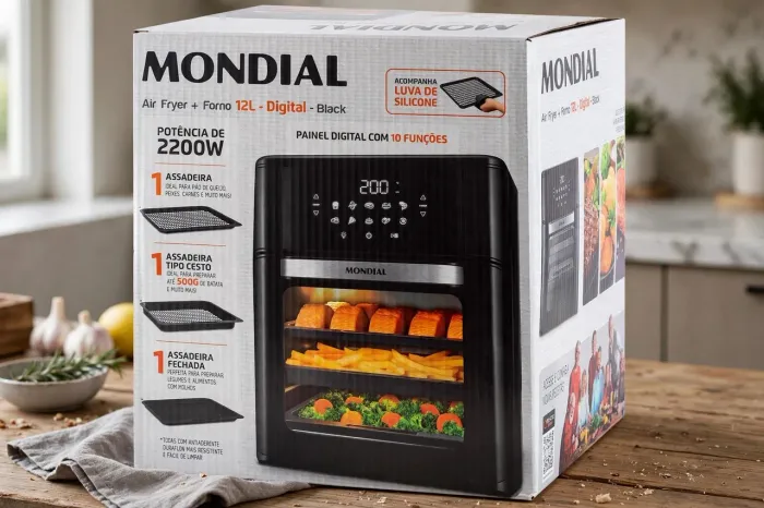 Air fryer Mondial 12 litros