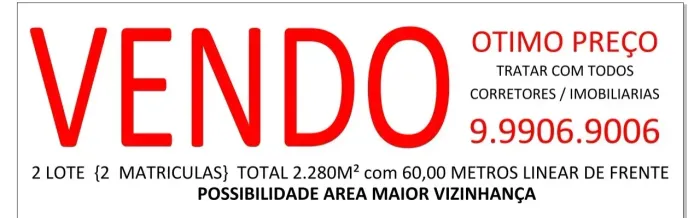 Lote Av. Portugal Sta Amelia 1.200 M²