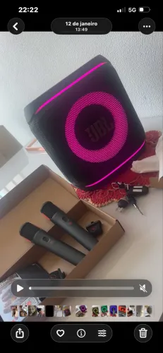 Vendo uma jbl semi nova