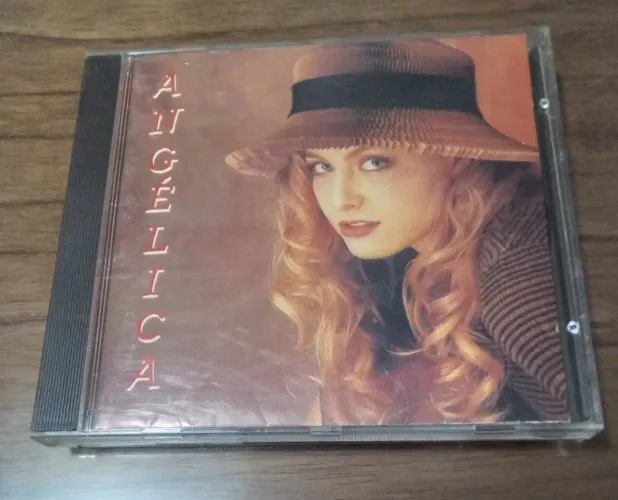 CD raro Angélica 1994 com poster original da época