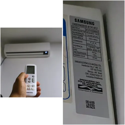 Ar condicionado split inverter 18milBTUs Samsung