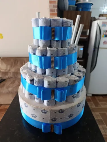 Bolo de Fralda/Fake Príncipe