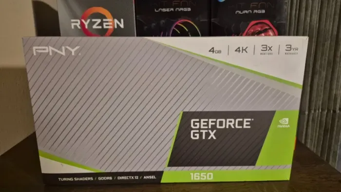 Placa de vídeo GTX 1650 4GB DDR6 seminova com garantia!