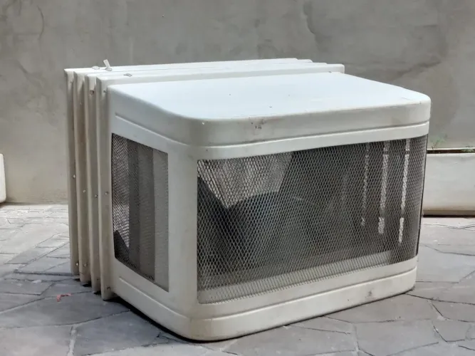 Protear em fibra - Proteção de Ar condicionado split grande