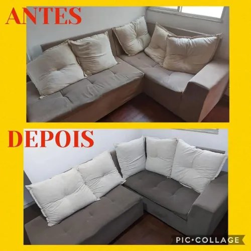 Higienização a domicílio de estofados em geral e veículos pequeno e grande porte