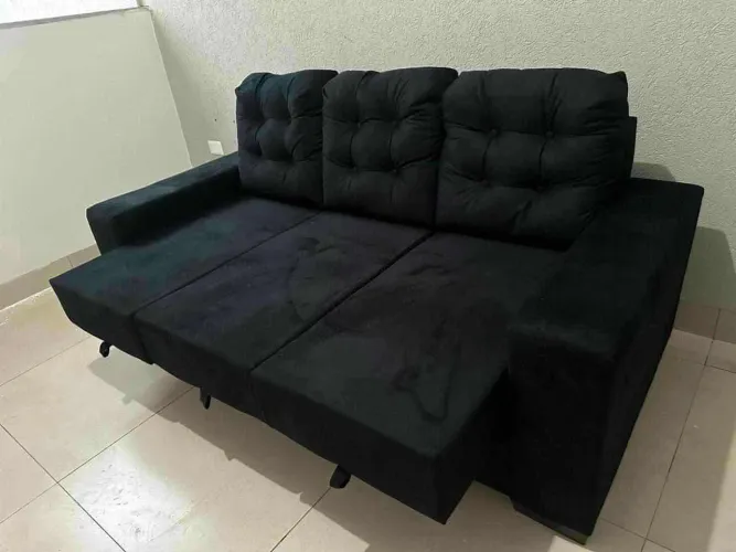 Sofá retratil novo na promoção