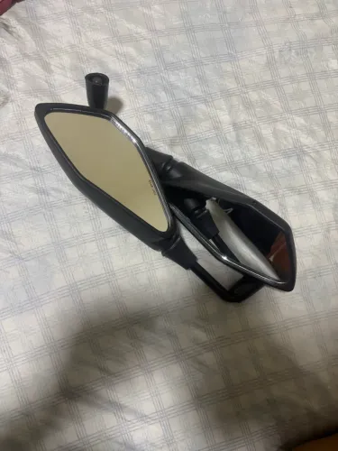 Retrovisor Esportivo Kawasaki Z400 Preto - Compatível com Diversas Motos