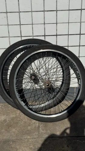 Par de Rodas Aro 26 Completo