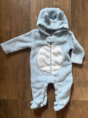 Macacão plush bebê - ursinho - Tip Top