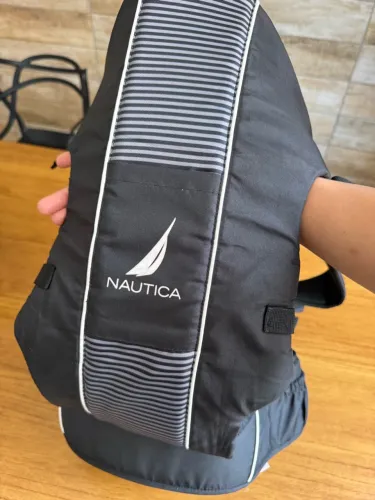 canguru para bebê nautica preto