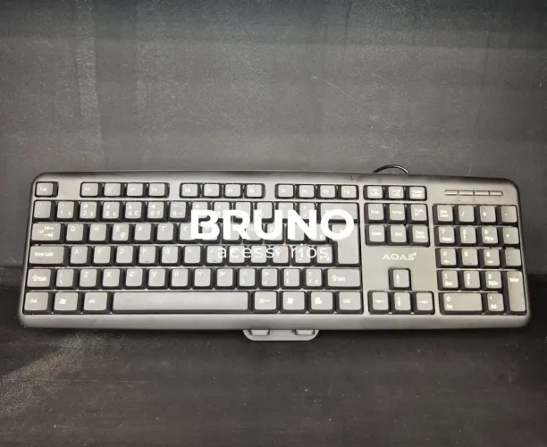 Teclado usb com fio padrão 