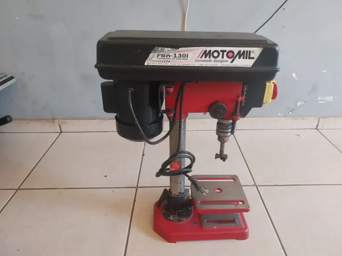 ?Serra Bancada Original+ NF R$2.500 ? Furadeira de bancada Motomil Original+NF R$2.000
