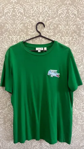 camiseta verde lacoste original