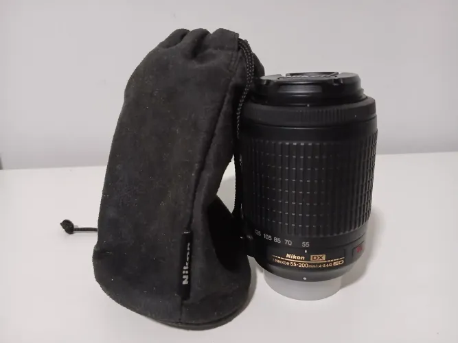 Lente Nikon 55-200mm DX ED 