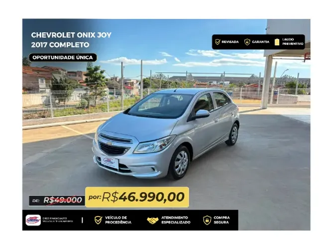 Chevrolet Onix JOY Hatch 1.0 8V Flex Mec. 4P 2017