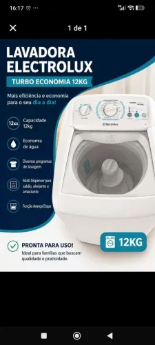 Máquina de lavar