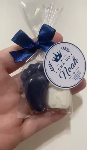 Sabonete pezinho chá de bebe