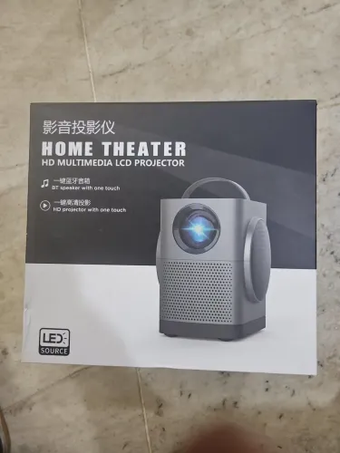 PROJETOR HOME THEATER HD MULTIMÍDIA LCD - NOVO