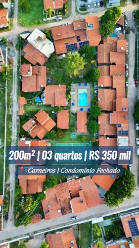Casa em Condomínio | 03 quartos | Tamandaré | Carneiros |